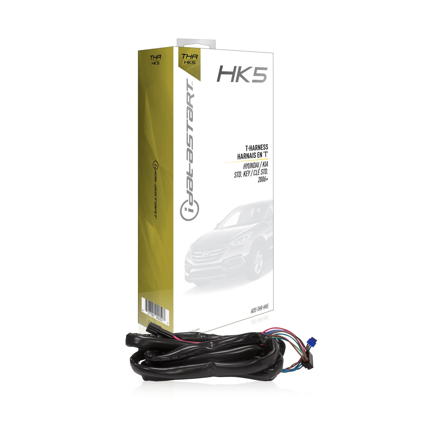 iDataStart ADS-THR-HK5 T-Harness for Select Hyundai and Kia Standard-Key Models 2006+