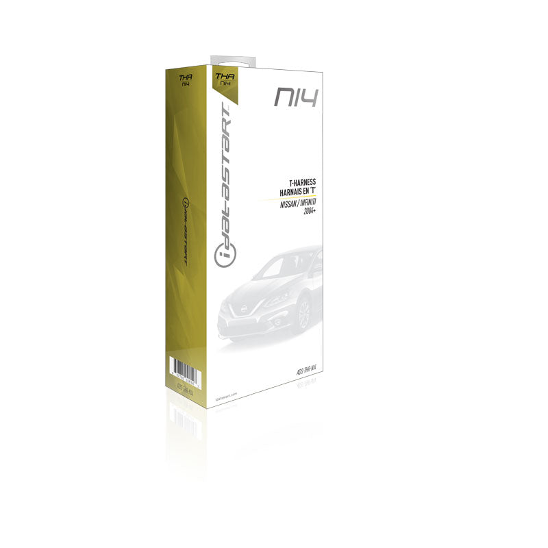 iDataStart ADS-THR-NI4 T-Harness for Select Nissan and Infiniti Standard-Key Models 2004+