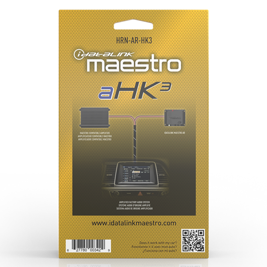 iDatalink Maestro HRN-AR-HK3 Amplifier/DSP T-Harness for Select Amplified Hyundai & Kia Vehicles - image 2