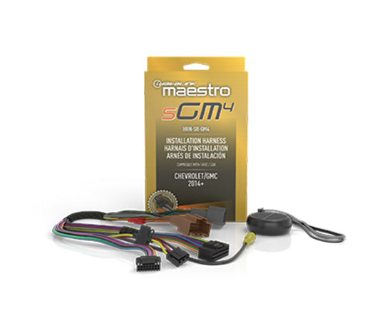iDatalink Maestro HRN-SR-GM4 Radio Replacement T-Harness for Select 2016-Up GM Vehicles