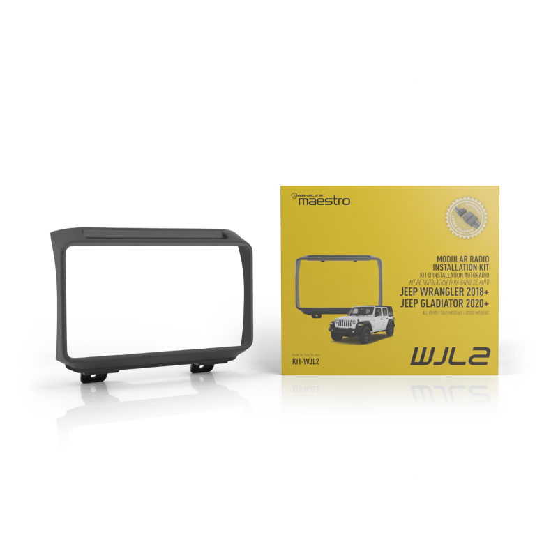 iDatalink Maestro KIT-WJL2 Modular Radio Kit for 2018-2023 Jeep Wrangler JL & 2020-2023 Gladiator