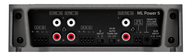 Hertz Mille Legend Series ML Power 5. 5 Channel Amplifier 100W x 4, 550W x 1