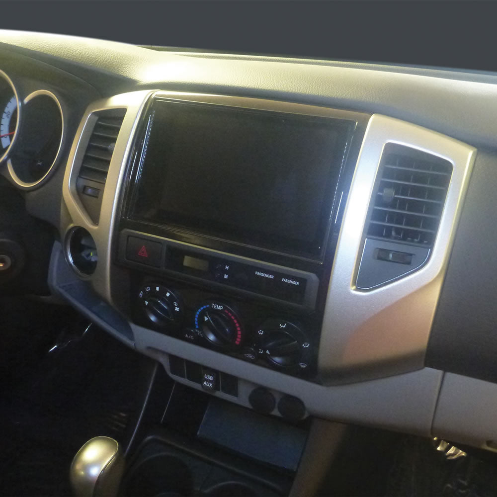 Metra 108-TO2CHG Pioneer 8-Inch Radio Dash Kit for Toyota Tacoma 2012-2015 Charcoal