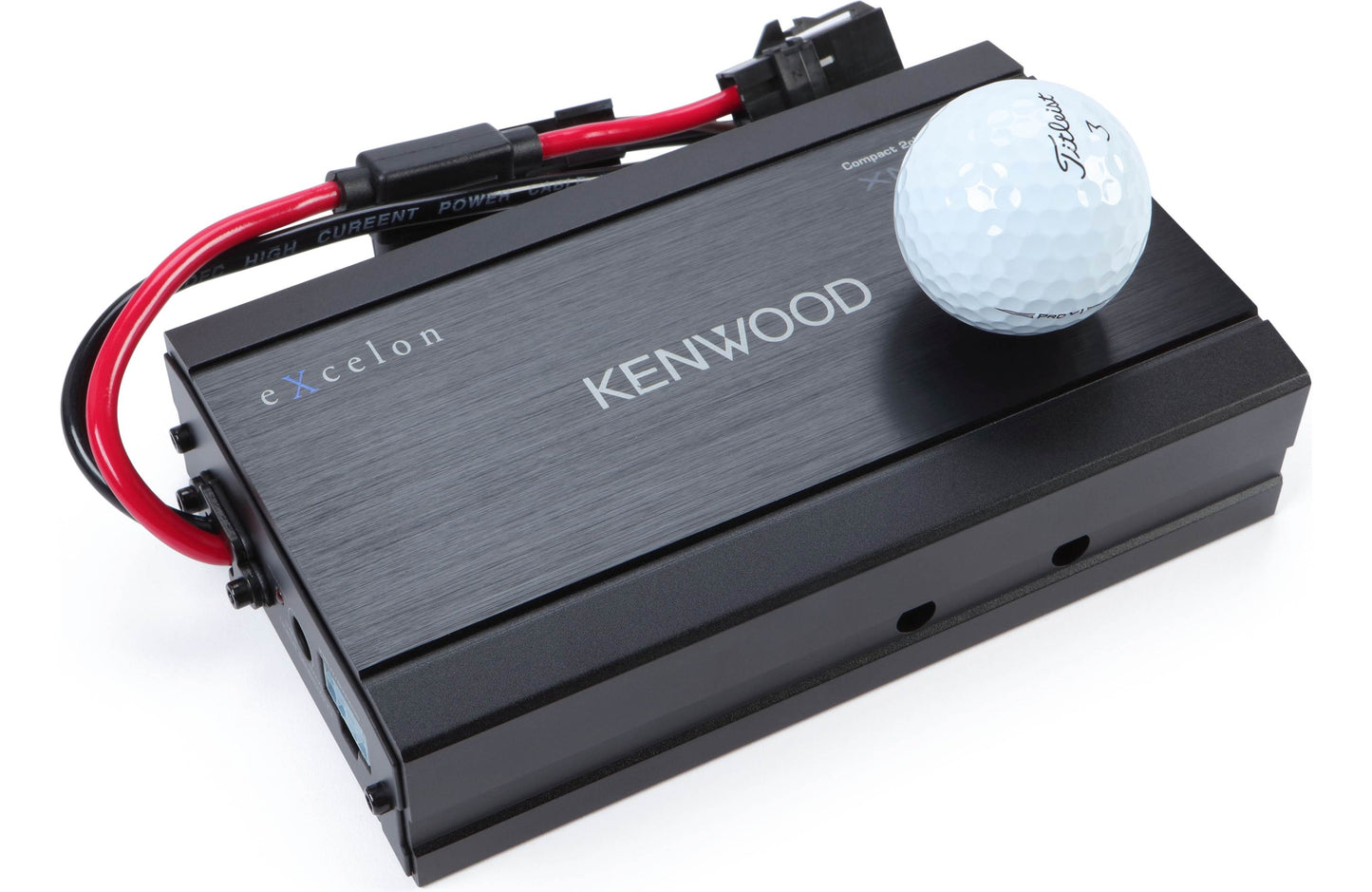 Kenwood eXcelon Motorsports XM160-2-98 Harley Plug & Play 2-Channel Amplifier – 160W RMS Total