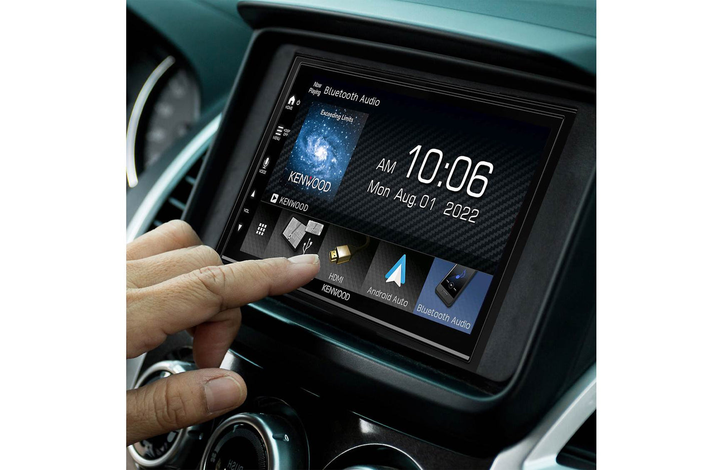 Kenwood DMX8709S 6.8" Touch Screen Car Stereo-Wireless Apple CarPlay, Android Auto + CMOS-230 Backup Camera