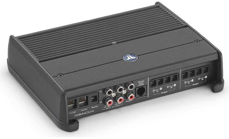 JL Audio XDM400/4 (4) Channel Class D Car/Marine Amplifier, 400W 98681