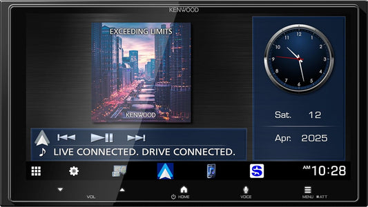 Kenwood DMX8710S 6.92" AM FM BT Wireless Apple CarPlay, Android Auto, HD Radio