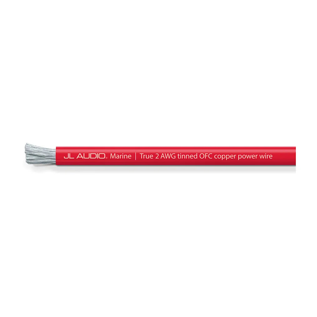 JL Audio ABYC Power Wire, 2 AWG, 50' (XM-RPW2-50) - 010-13462-00 (90409)