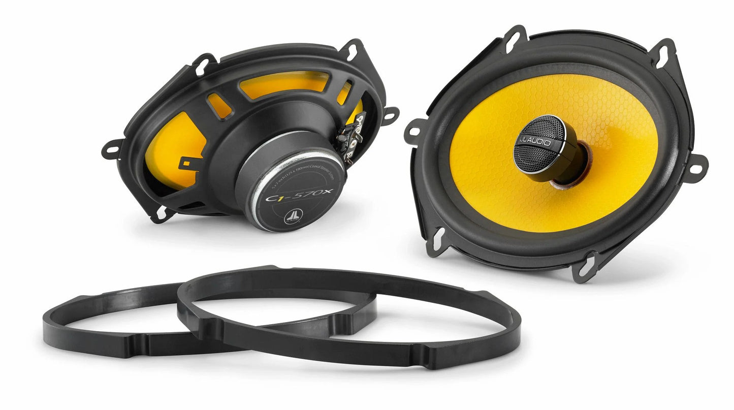 JL Audio C1-570x 5" x 7" Coaxial Car Speakers 99044