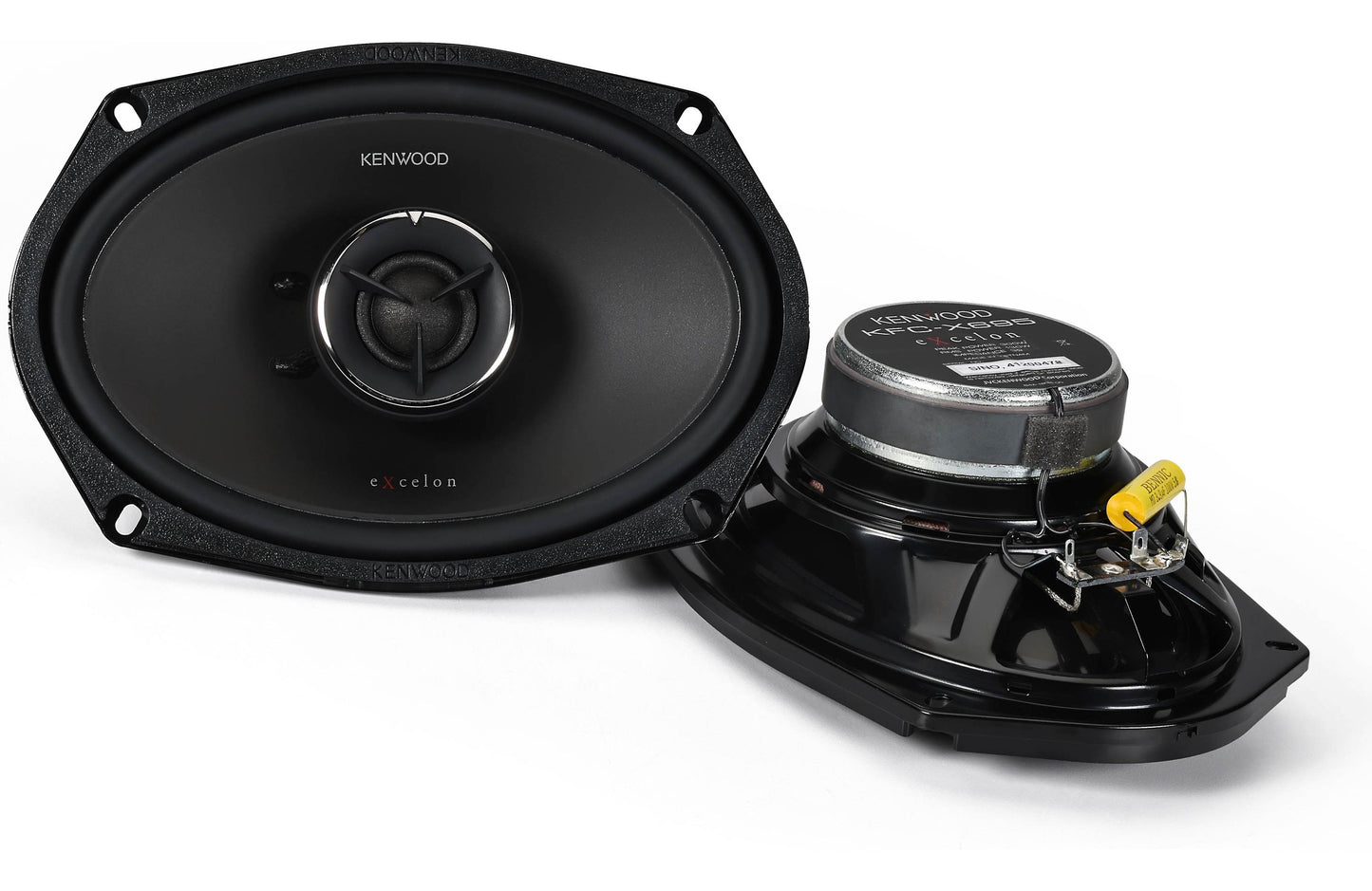 Kenwood KFC-X695 6x9 2-Way Car Speakers 300W, Shallow Mount