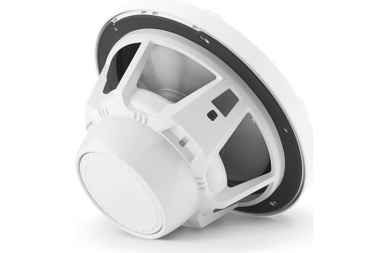 JL Audio M3-10IB-C-Gw-4 10-inch Marine Subwoofer, White Classic Grille 93527