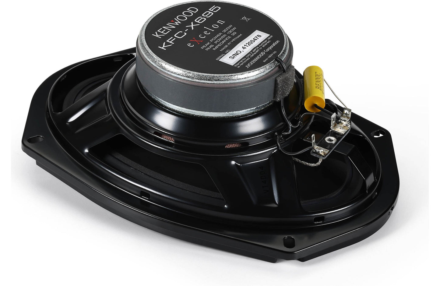 Kenwood KFC-X695 6x9 2-Way Car Speakers 300W, Shallow Mount