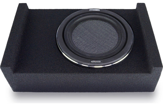 Kenwood eXcelon P-XW1002B 10" Sealed Down-Firing Subwoofer Enclosure (4Ω) 250W