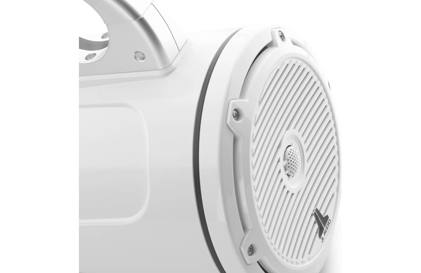 JL Audio M3-770ETXv3-Gw-C-Gw 7.7-inch Tower Coaxial System, White Classic Grilles 93535