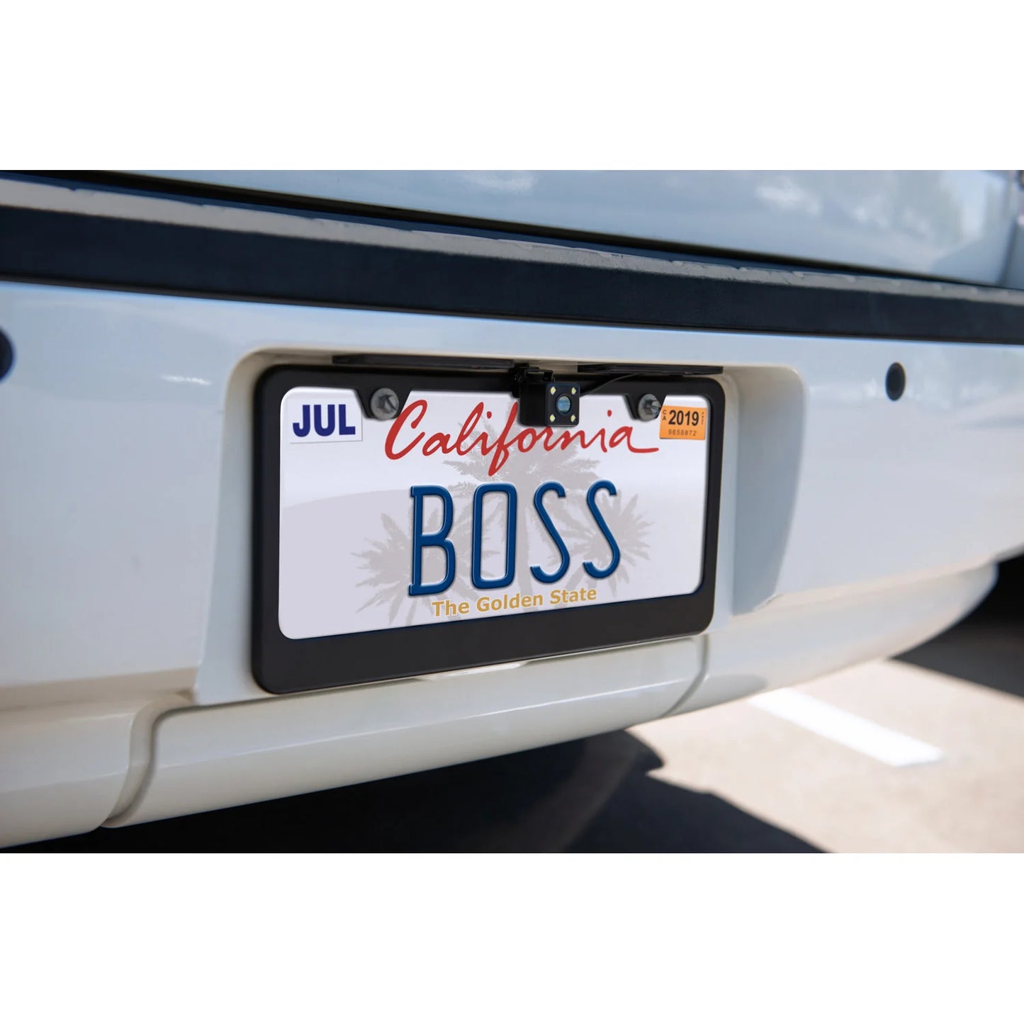 BOSS Audio ELPC40B 170° Rear View Car Backup Camera - License Plate Mount