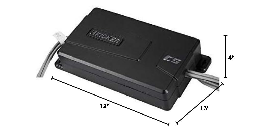 Kicker 46CSS674 CS-Series CSS67 6.75-Inch (165mm) Component Speakers (Pair)