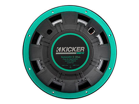 Kicker 51MWF122 12-inch Premium Marine Subwoofer, 2Ω - back view
