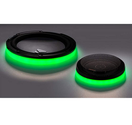 Kicker 47KLSR12 12" Weather Proof Led Lighted Speaker Ring, Single