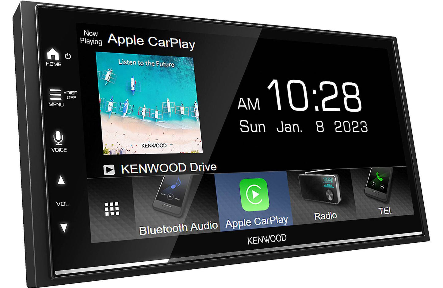 Kenwood DMX8709S 6.8" Touch Screen Car Stereo-Wireless Apple CarPlay, Android Auto + CMOS-230 Backup Camera
