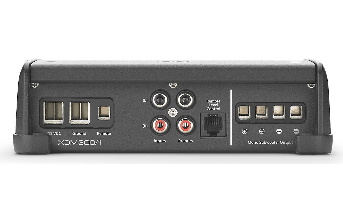 JL Audio XDM300/1 (1) Channel Class D Monoblock Subwoofer Amplifier, 300W 98680
