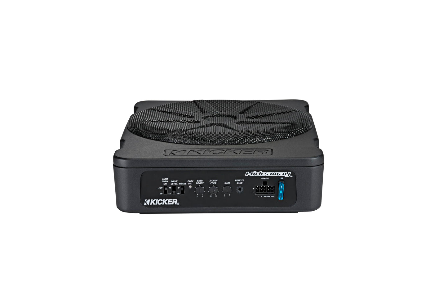 Kicker 51HS10 Hideaway Compact Powered Subwoofer, 10-Inch