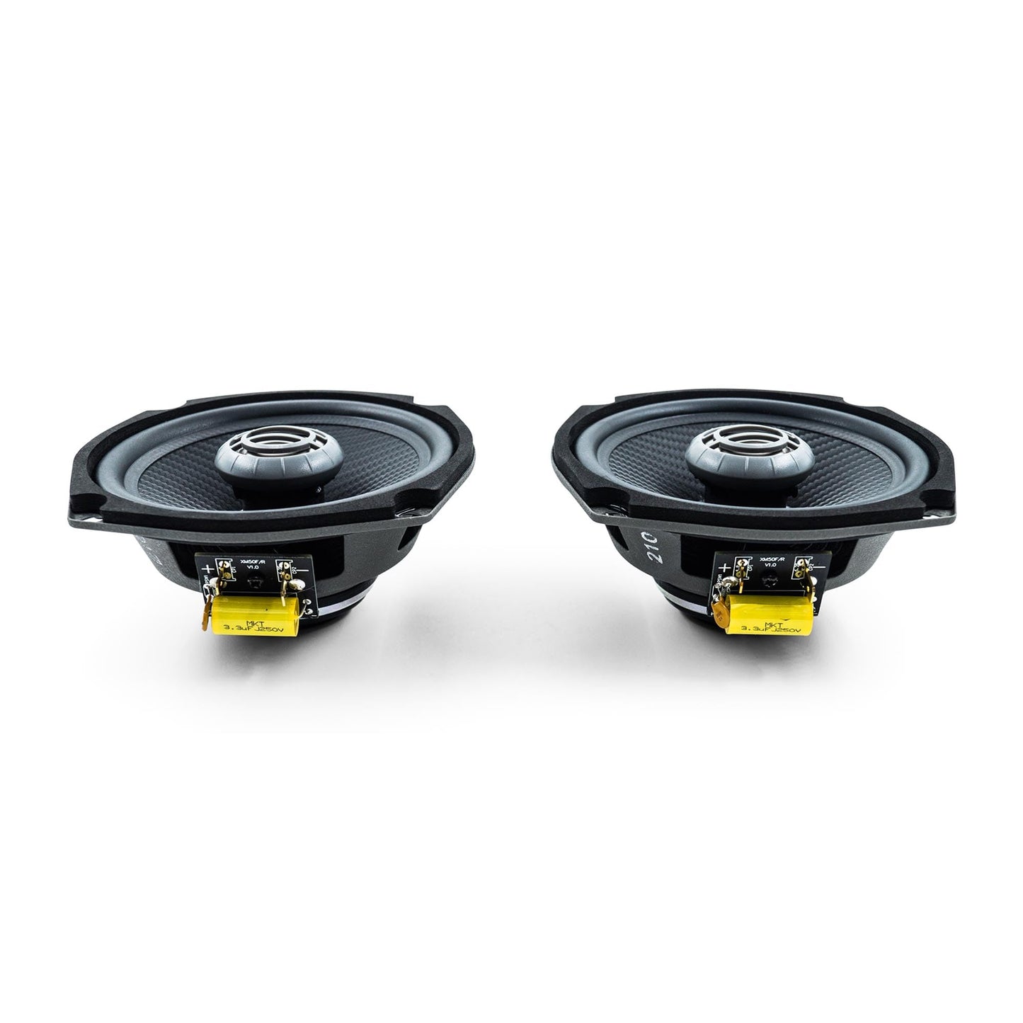 Kenwood Excelon XM50R Rear Harley Davidson Motorcycle 5.25" 2-Way Coaxial Speakers (Pair)