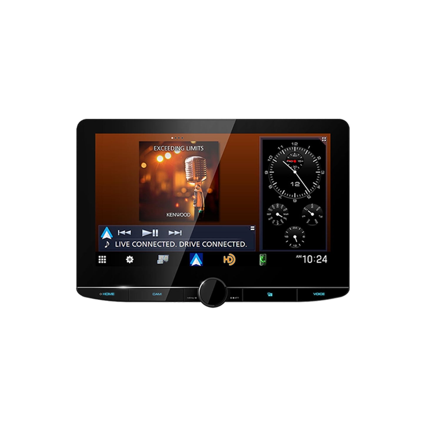 Kenwood DMX1058XR 10.1" Wireless Apple CarPlay Android Auto Car Stereo