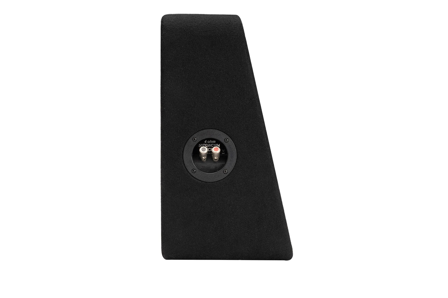 Kicker 50TCWC104 CompC 10" Subwoofer in Thin Profile Enclosure 4-Ohm