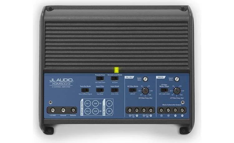 JL Audio XDM500/3 (3) Channel Class D Car/Marine Amplifier, 500W 98682