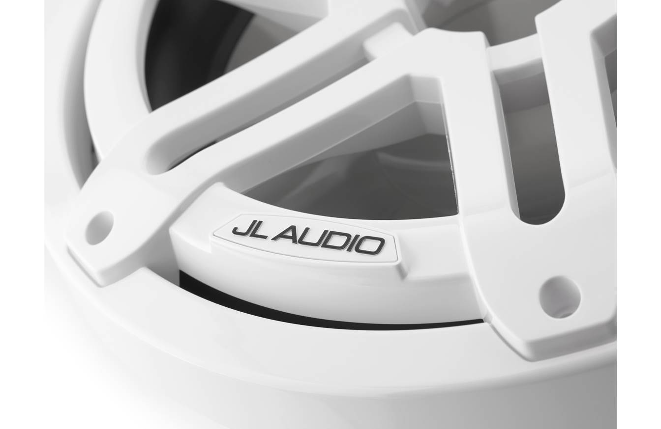 JL Audio M3-10IB-S-Gw-4 10-inch Marine Subwoofer, White Sport Grille 93530