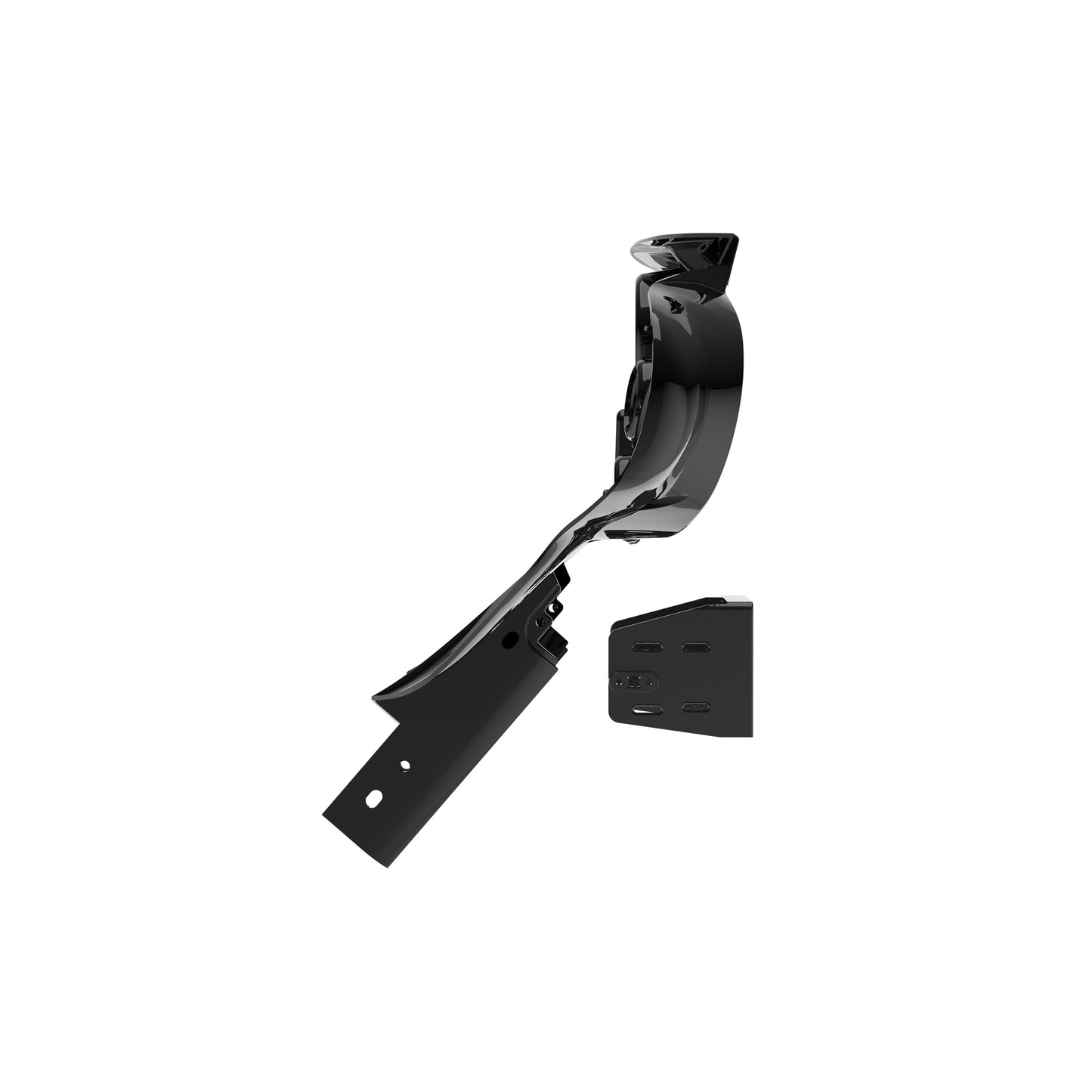 Metra 95-HDIF-NP Harley Batwing Double-DIN Inner Fairing Unpainted