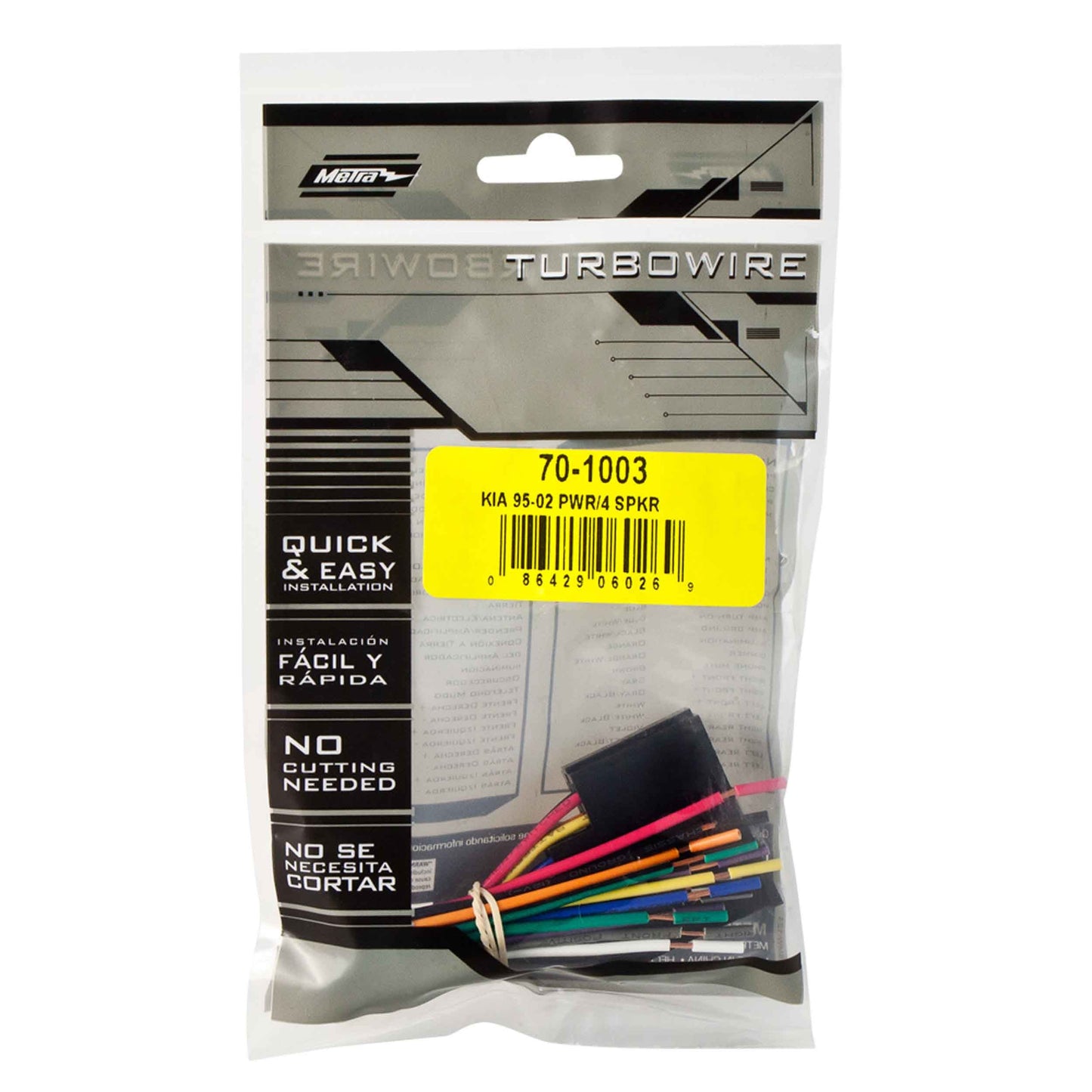 Metra 70-1003 Radio Wiring Harness for Select Kia Vehicles