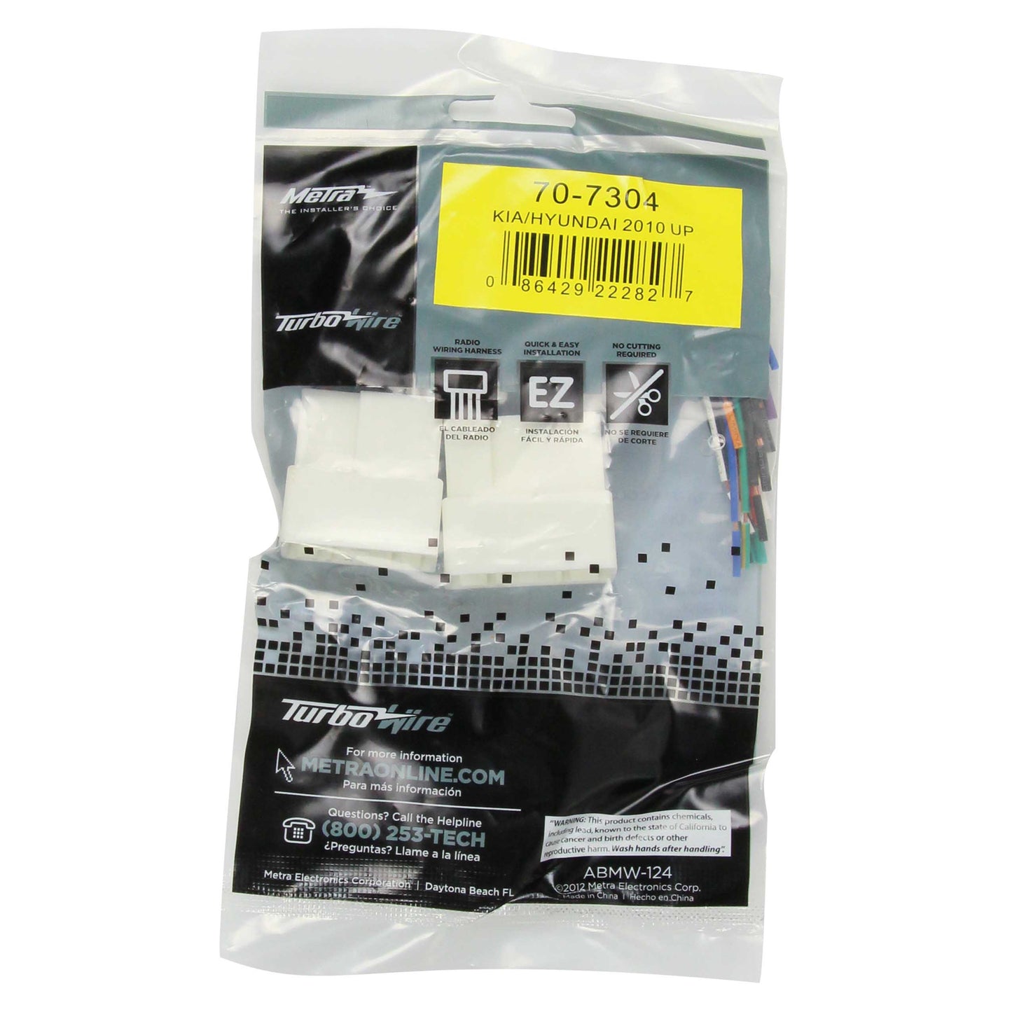 Metra 70-7304 Radio Wiring Harness for Hyundai & Kia Vehicles
