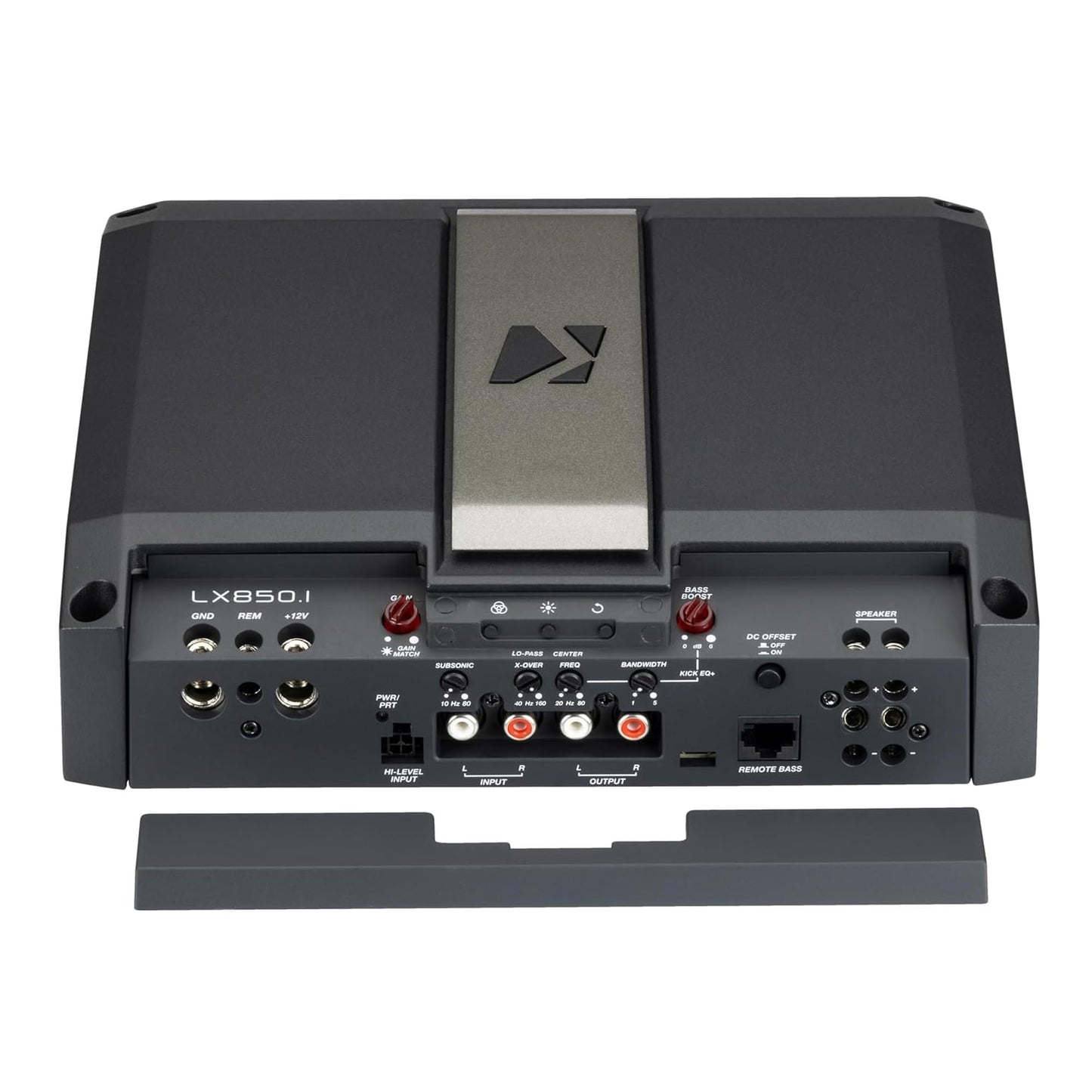 Kicker LX850.1 850w Mono Class-D Subwoofer Amplifier 51LX8501