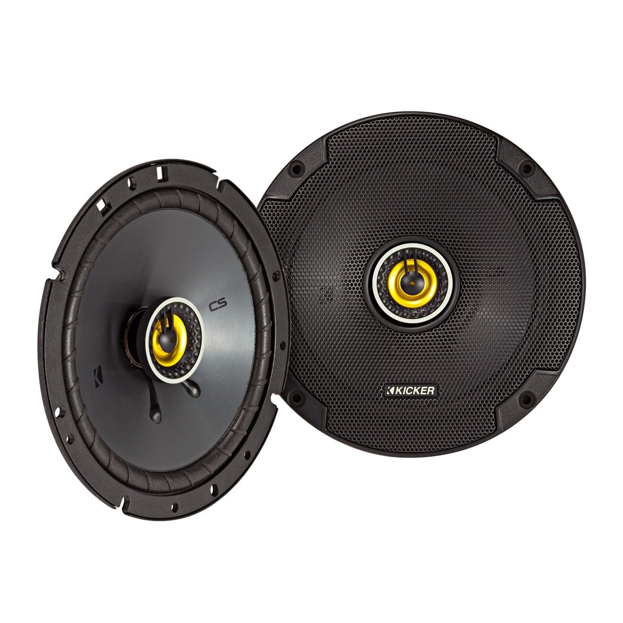 Kicker 46CSC674 6.75" 6-3/4" 600w 4-Ohm Car Audio Coaxial Speakers CSC674 (Pair)