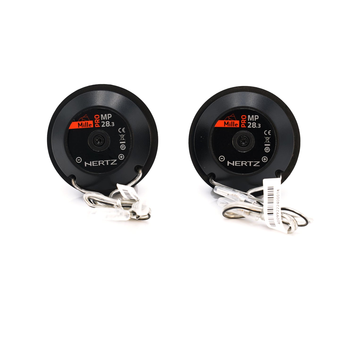 Hertz Mille Pro Series MP 283 Pair of 1.38" PRO Tweeters with Neodymium Magnets