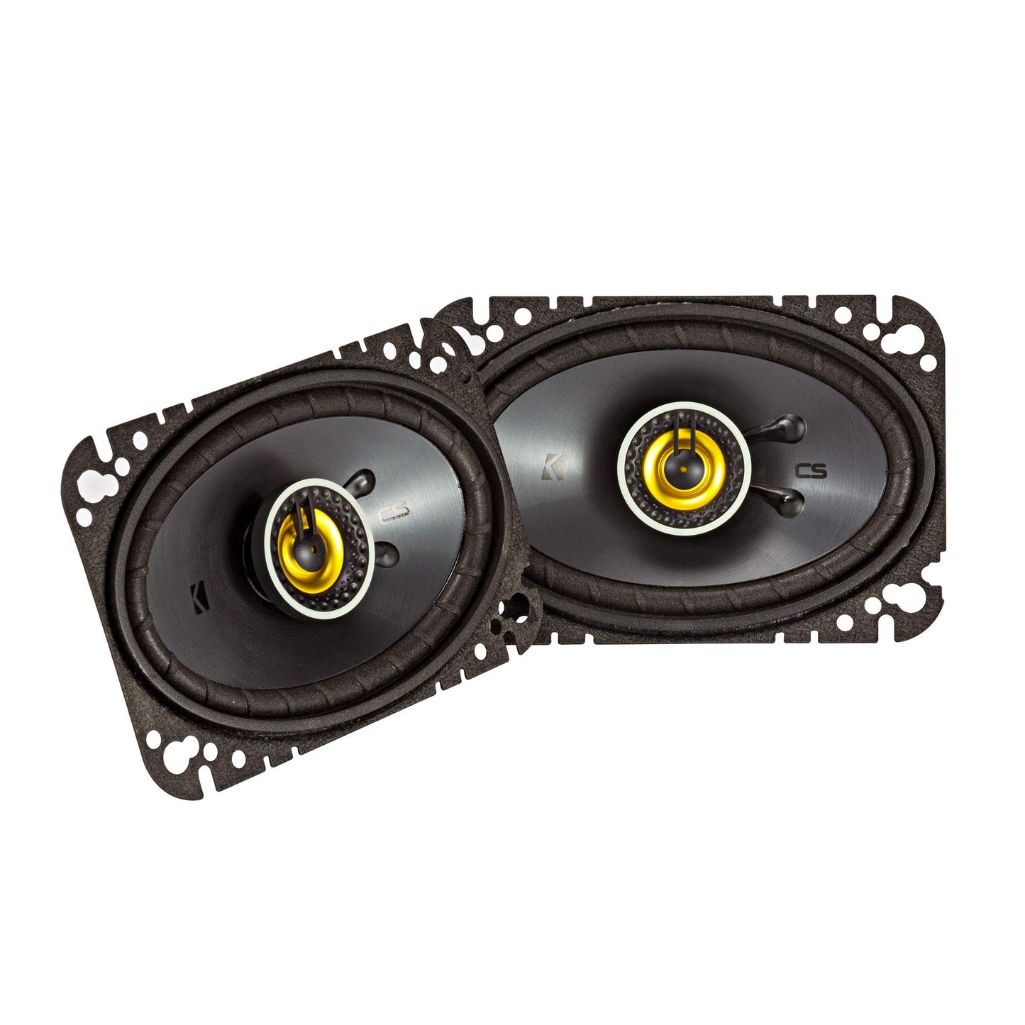 Kicker 46CSC464 CS-Series CSC46 4x6-Inch (100x160mm) Coaxial Speakers (Pair)