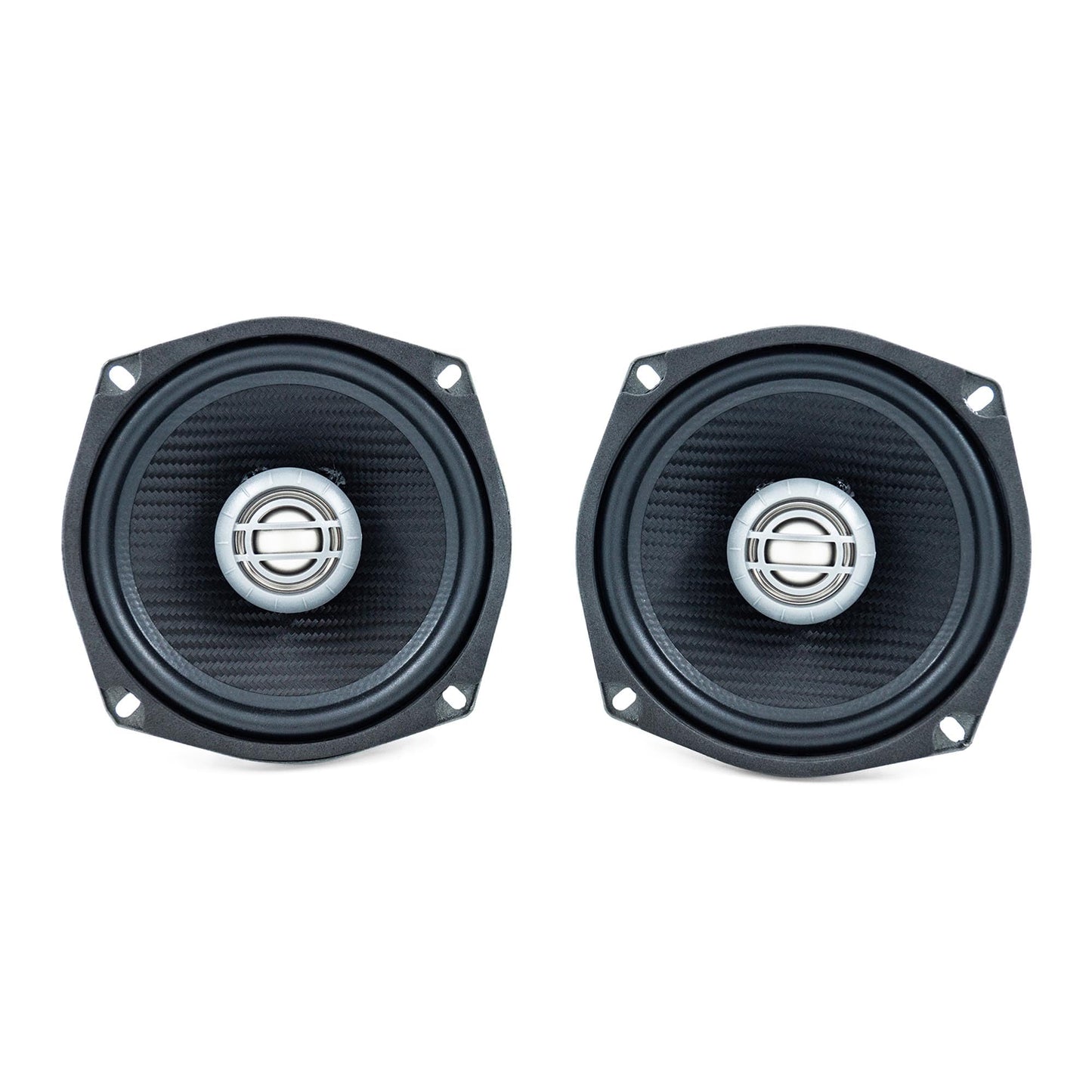 Kenwood Excelon XM50F Front Harley Davidson Motorcycle 5.25" 2-Way Coaxial Speakers (Pair)