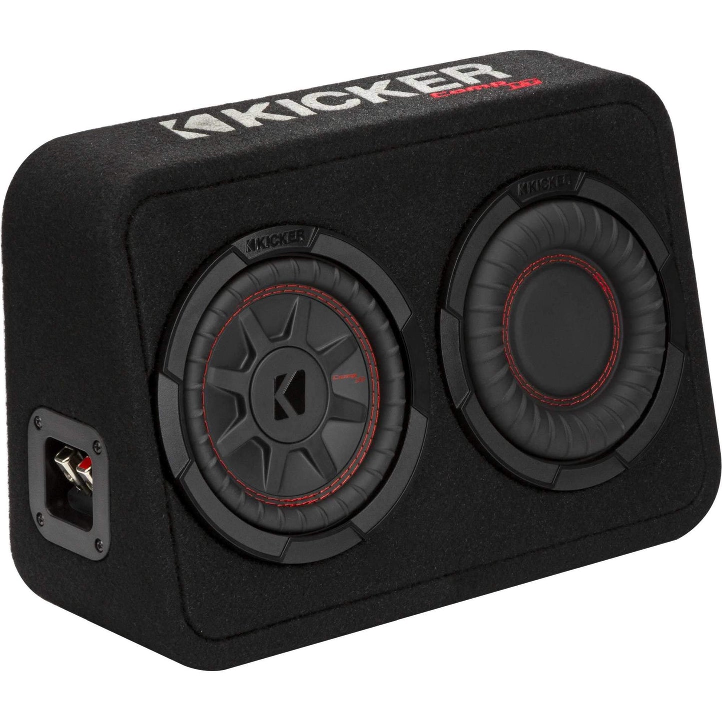 Kicker 48TCWRT672 CompRT 6.75" Subwoofer in Thin Profile Enclosure, 2 Ohm