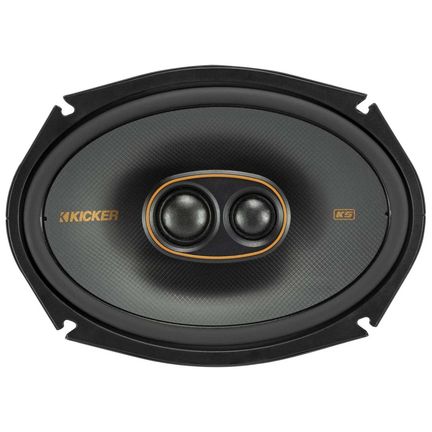 Kicker 51KSC69304 Coaxial Speaker System, 3-Way Design, Pair, 6" x 9"
