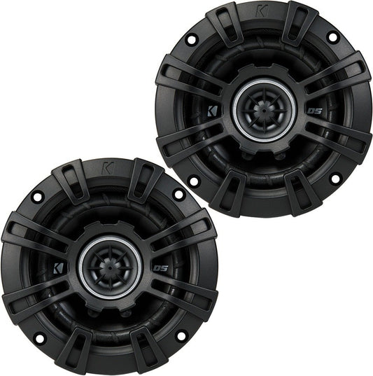 Kicker 43DSC404 4-Inch (100mm) Coaxial Speakers, 4-Ohm (Pair)