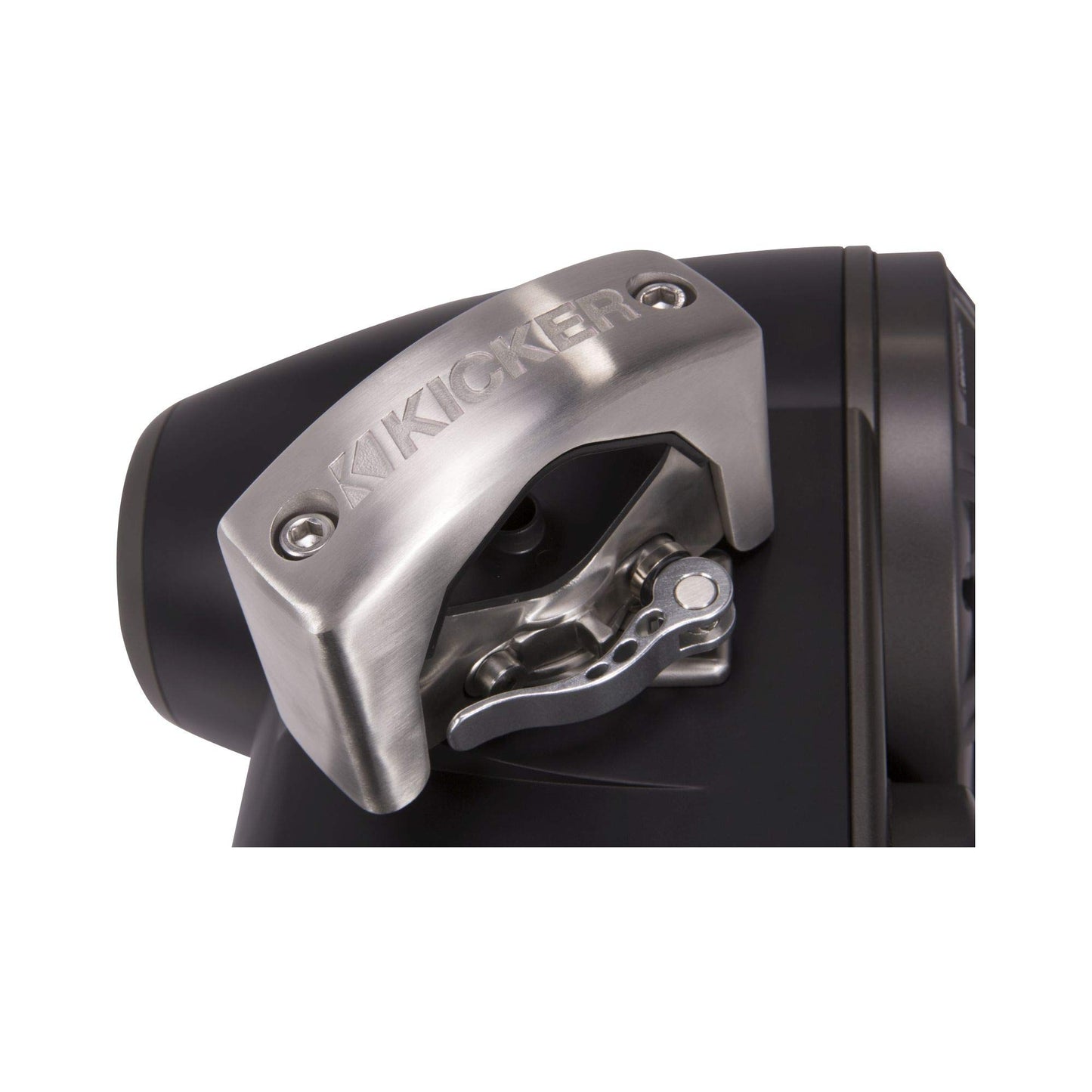 Kicker 45KMTDC65 Marine Tower Speakers with Swivel Clamps & 45KM654L (Black)