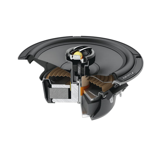 Hertz Cento Pro Series CPX 165 6.5" Two-Way Coaxial Speakers - Pair