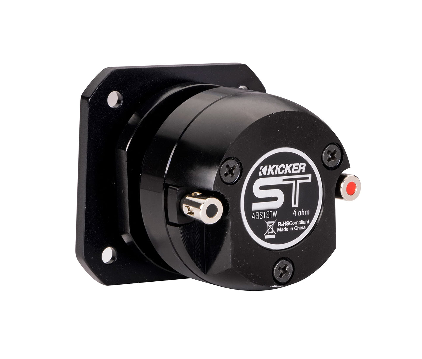 Kicker 49ST3TW ST3TW 1" Street Series Dual Mount Bullet Tweeter, Single, 4ohm