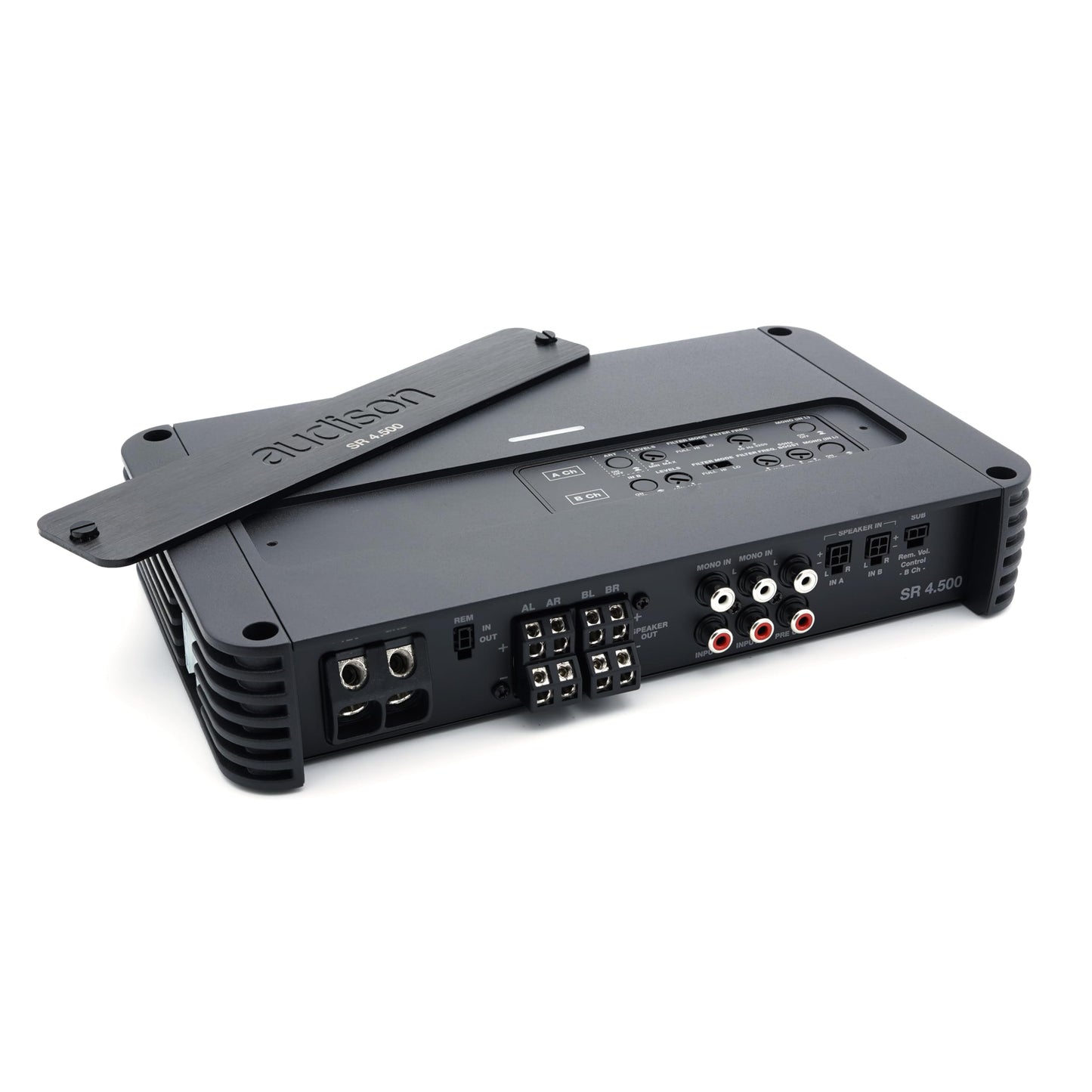Audison SR 4.500.2 D-Class 4-Channel Amplifier 220 Wrms X 4 at 2-Ohms