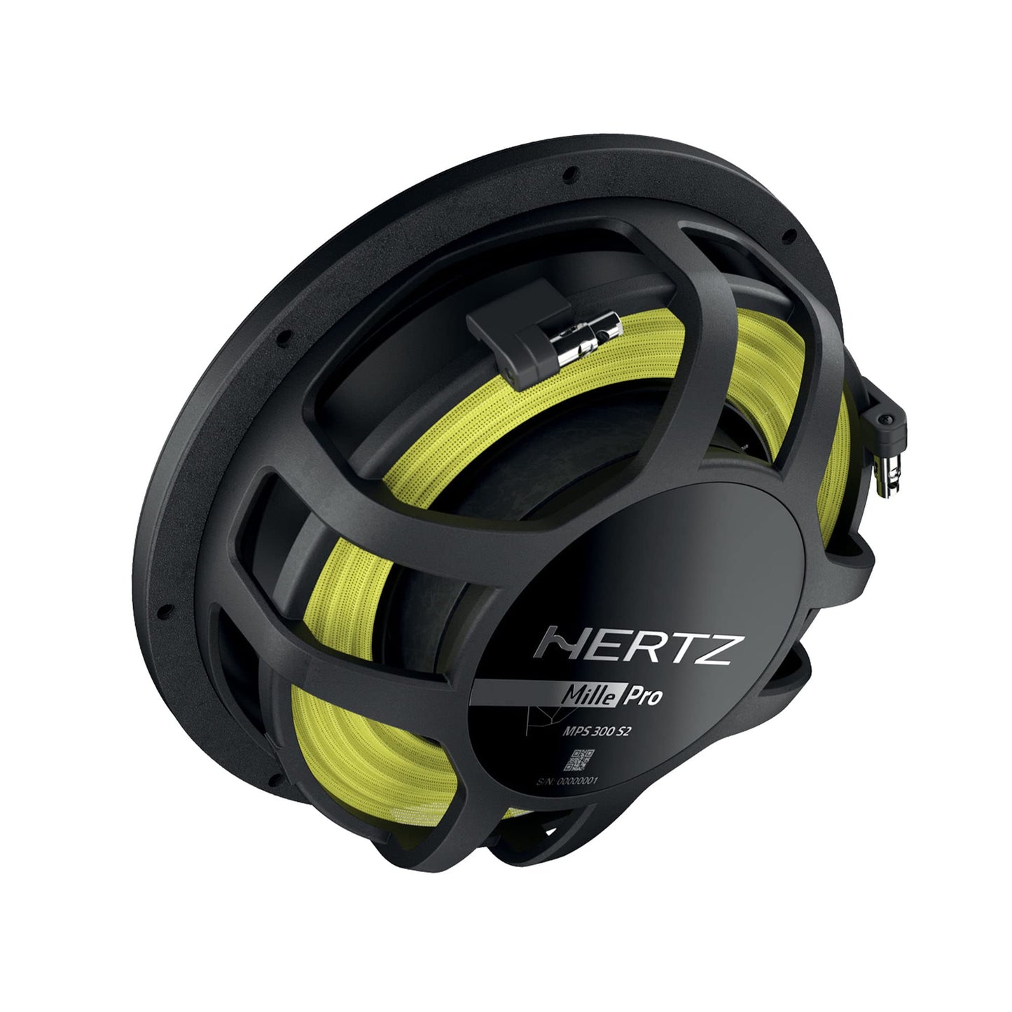 Hertz Mille Pro Shallow MPS 250 S2 Shallow 10 in. (250mm) 2Ω SVC Subwoofer (Single)