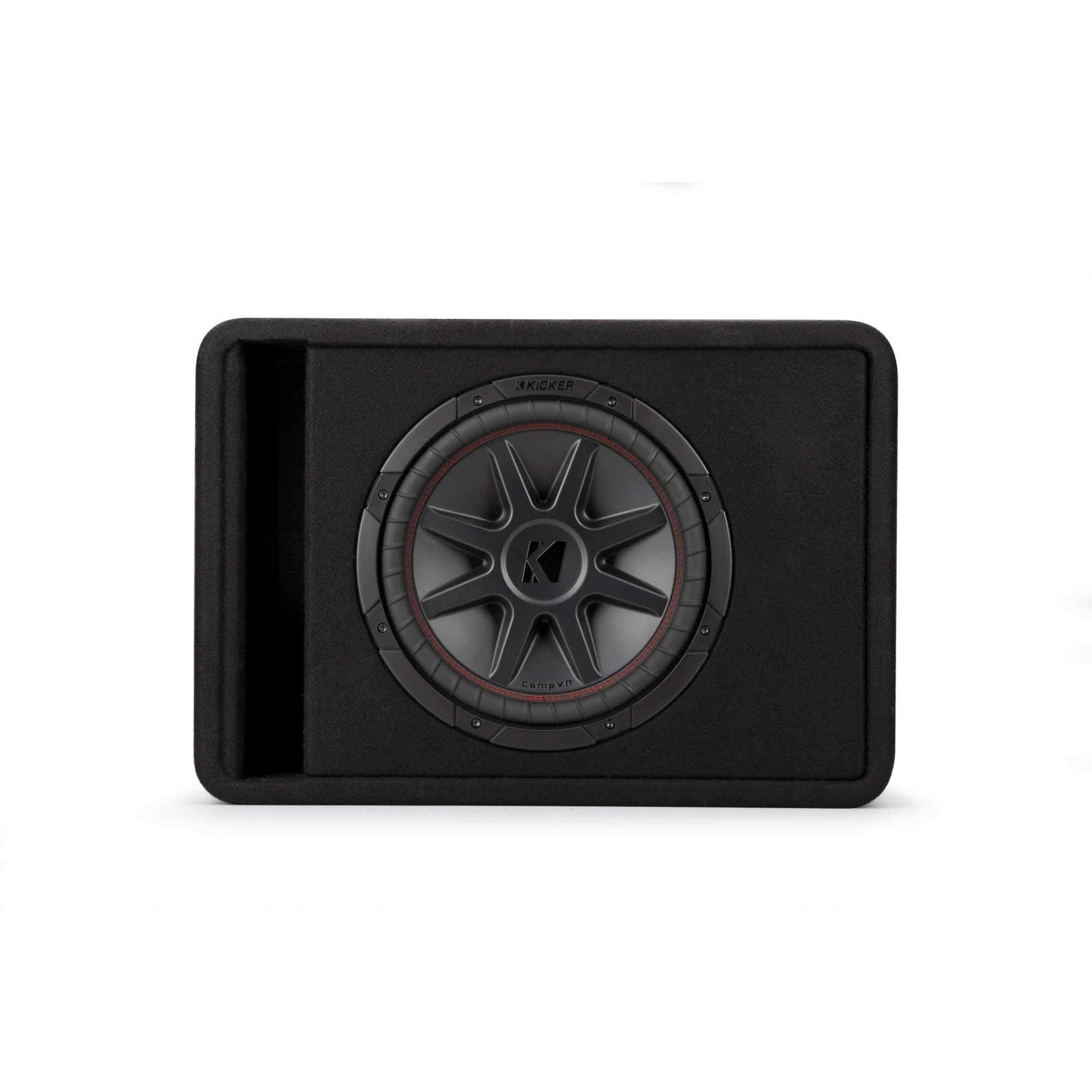 Kicker 48VCVR122 CompVR 12" Single subwoofer in Vented Box, 2-ohm