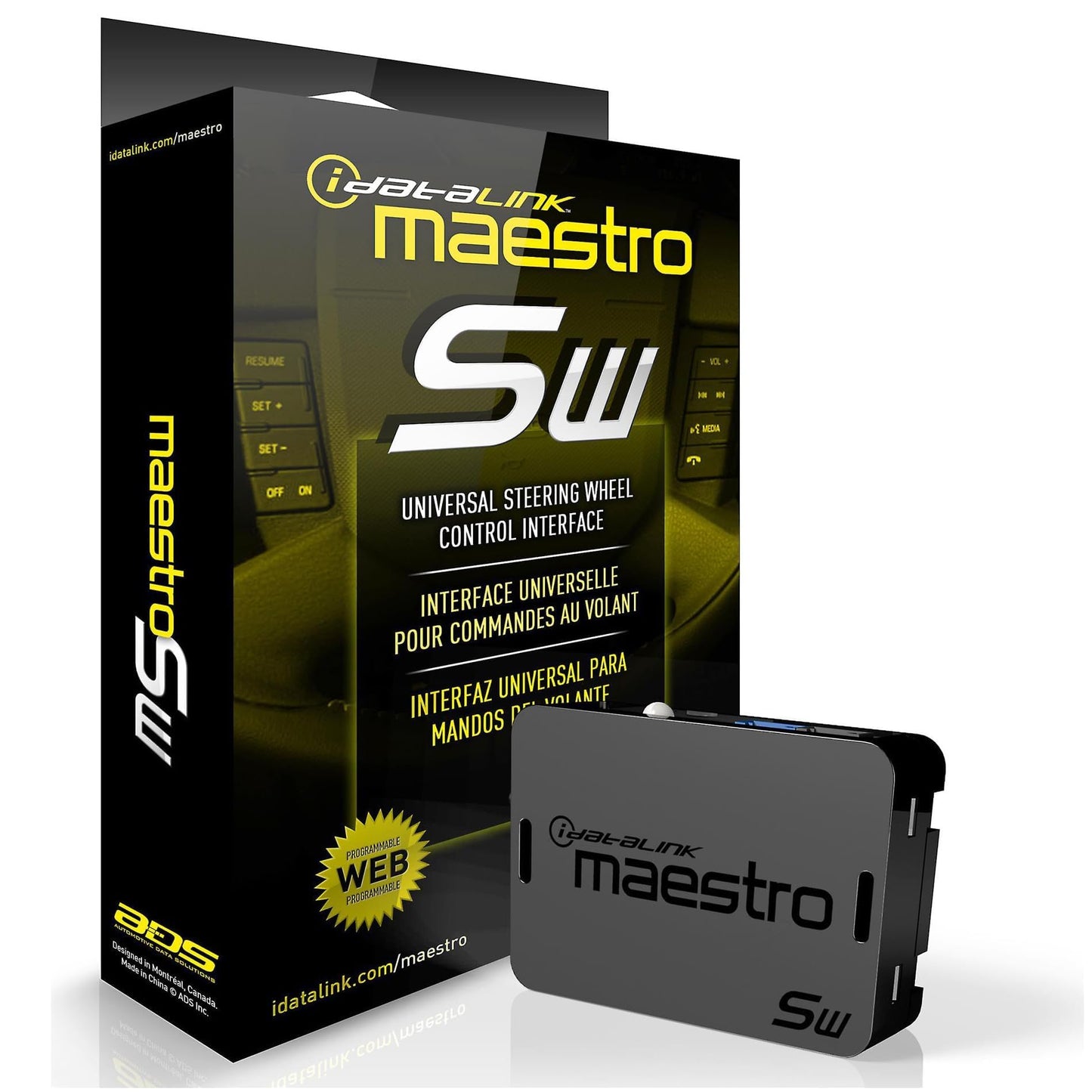 iDatalink Maestro ADS-MSW Universal Analog Steering Wheel Interface