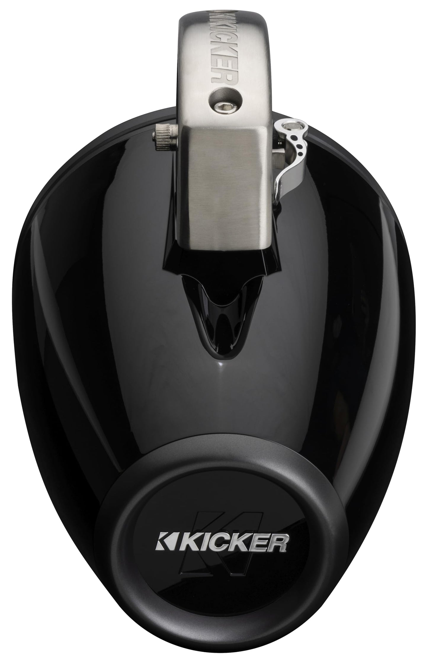 Kicker 51KMTCXL8 8" RGB LED Horn Loaded Compression Driver Marine Tower Speakers