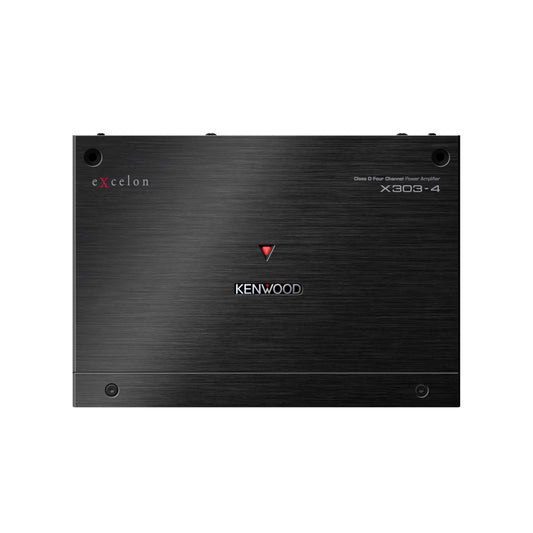 Kenwood Excelon X303-4 Class D 4-Channel Power Amplifier High-Performance